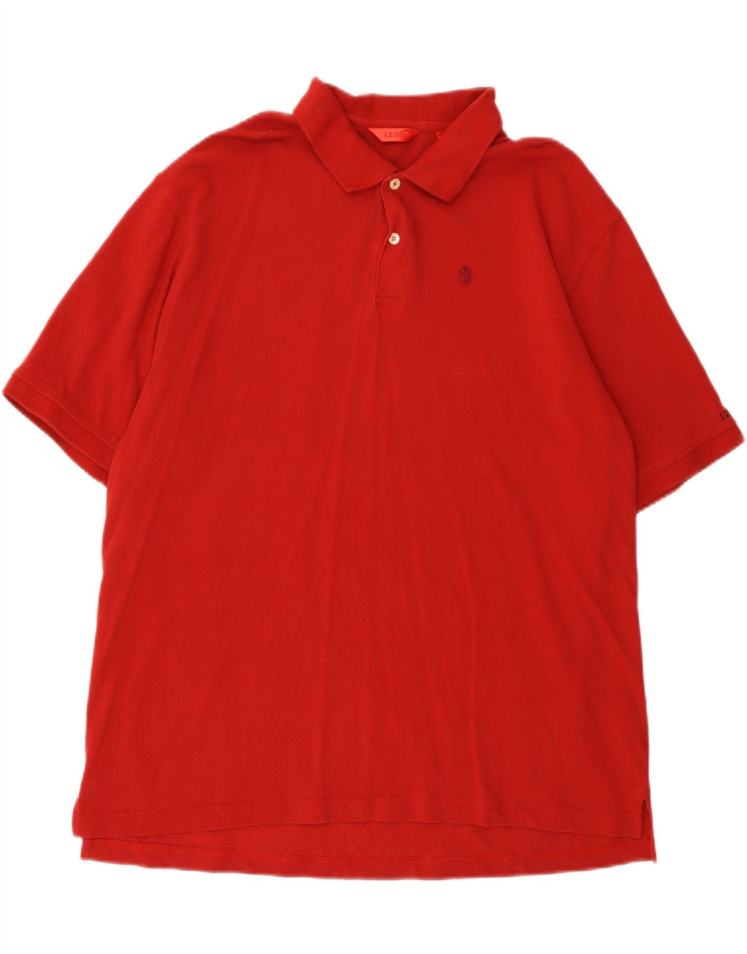 Izod Polo Hombre 2XL Algodón Rojo