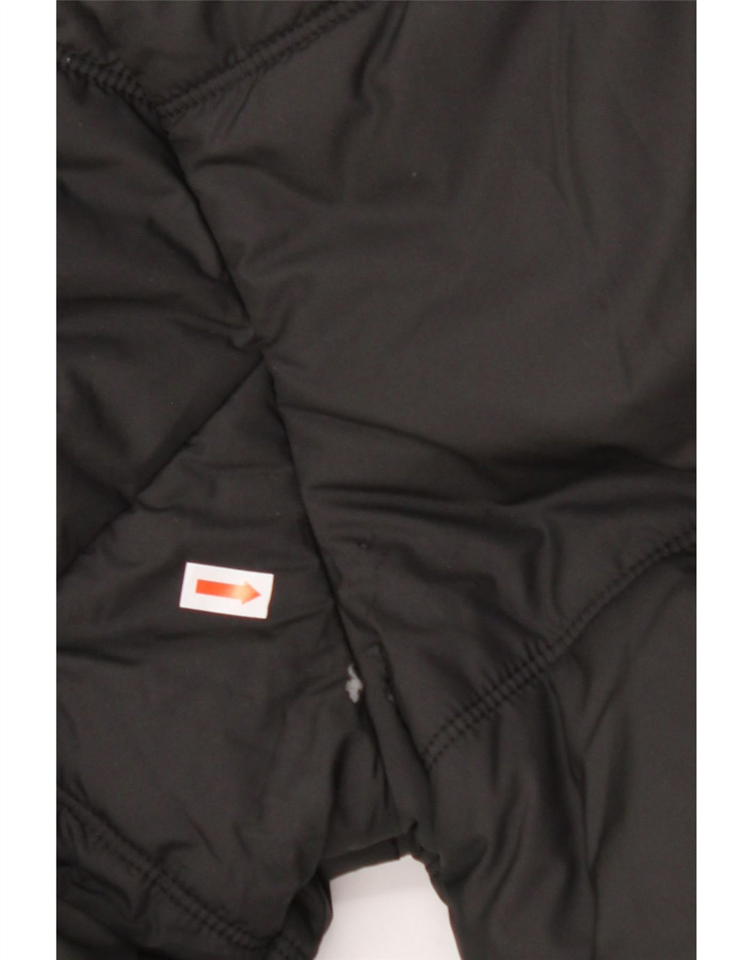 JACK WOLFSKIN Chaqueta acolchada con capucha para hombre UK 40 Medium Negro Poliéster