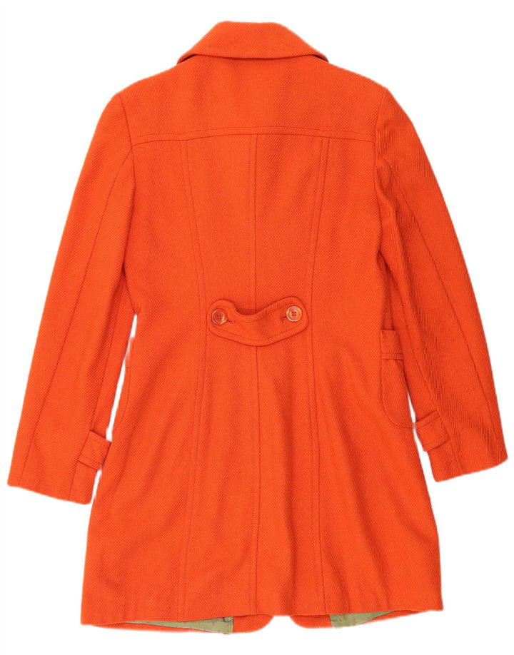 Abrigo de mujer SISLEY IT 42 Lana naranja mediana