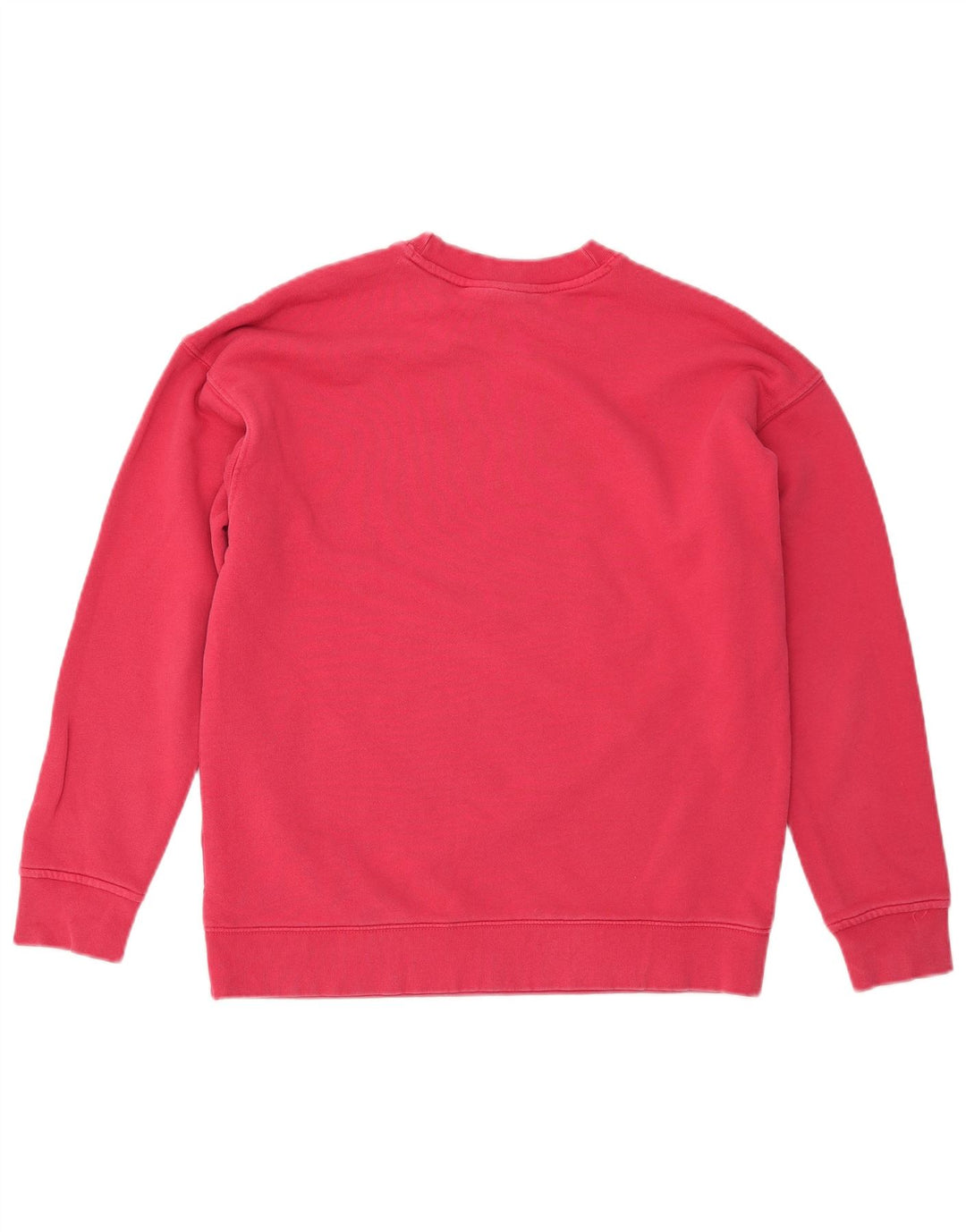 ADIDAS Sudadera con gráfico extragrande para mujer, talla 10, algodón rosa pequeño