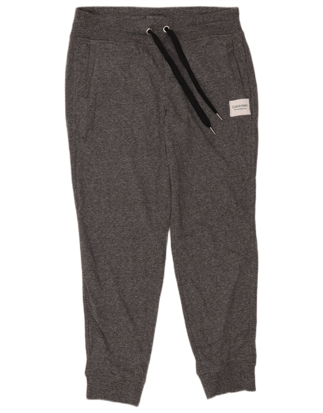 CALVIN KLEIN Pantalones de chándal para mujer Joggers UK 44 Algodón gris medio