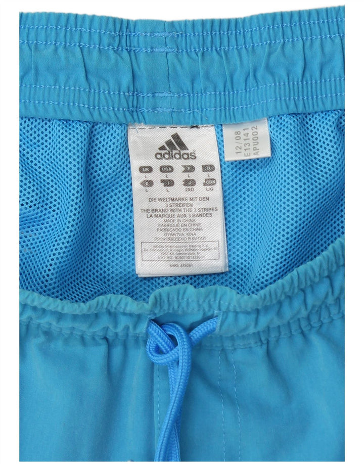 Adidas Hombre Bañador Corto Grande Azul Poliéster