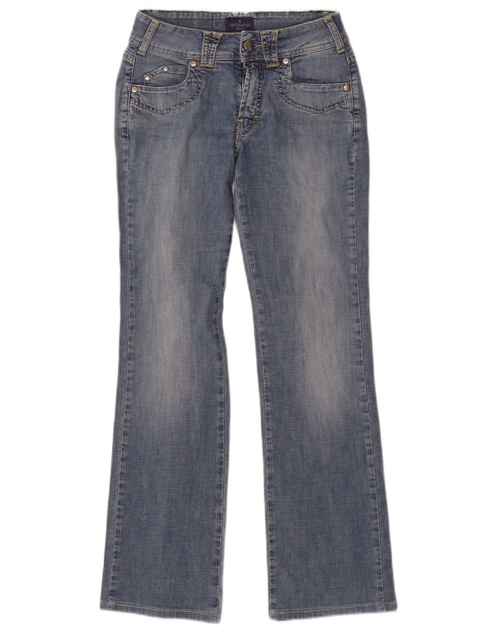 TRUSSARDI Vaqueros Bootcut para Mujer IT 38 XS W26 L29 Algodón Azul