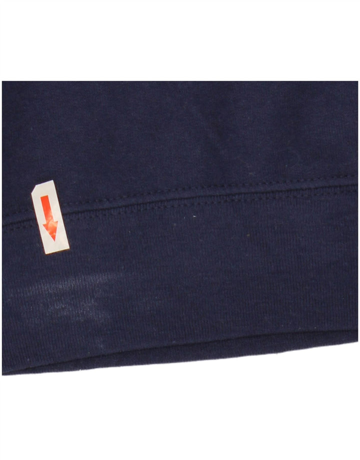 Champion Sudadera de gran tamaño con gráfico para mujer UK 10 Small Azul marino
