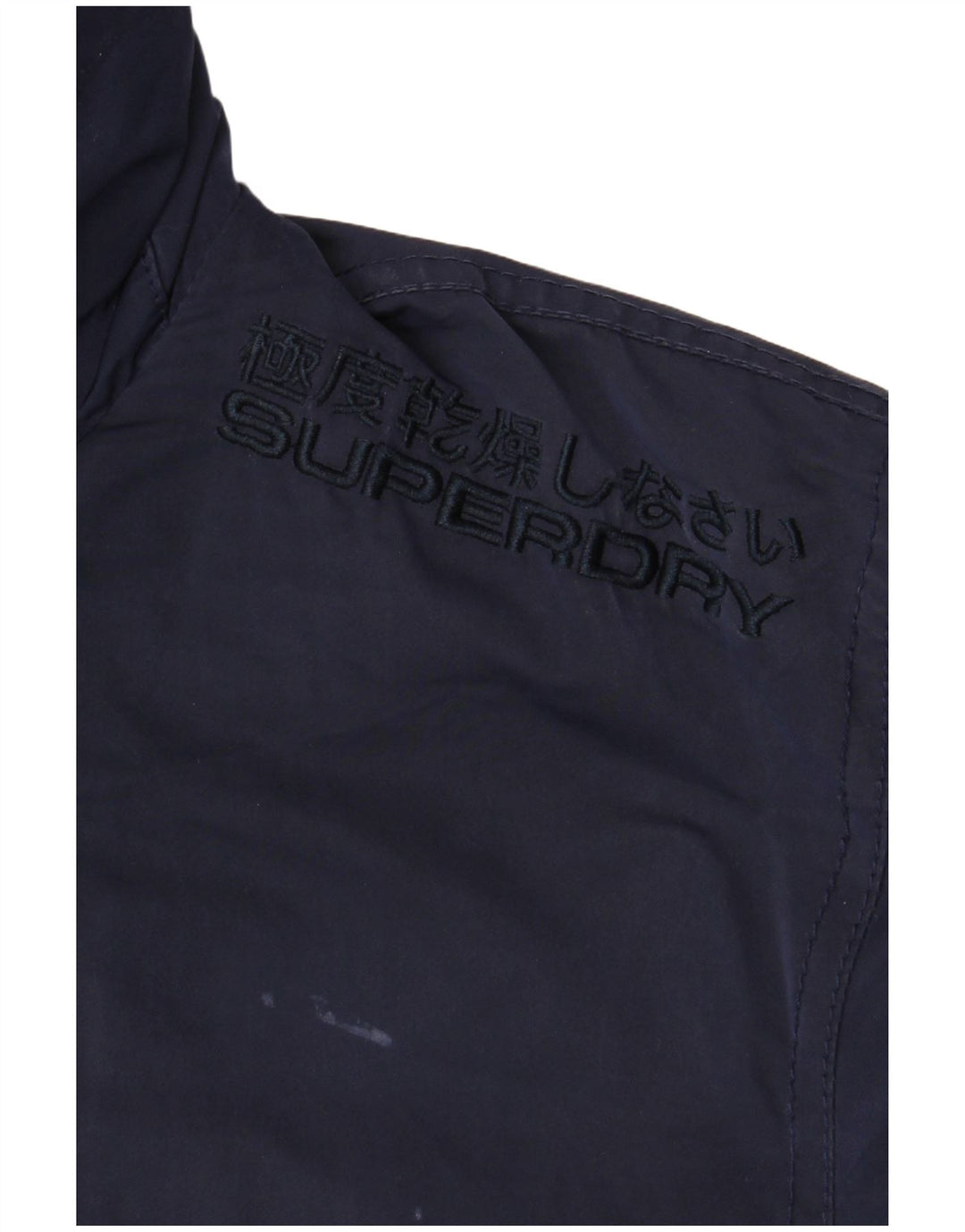 Superdry Chaqueta Bomber para Hombre UK 40 Grande Poliéster Azul Marino