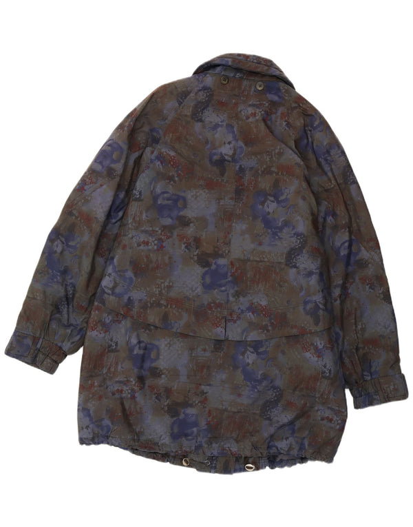 YOUR SIXTH SENSE Abrigo cortavientos para mujer UK 40 Medio Multicolor Floral