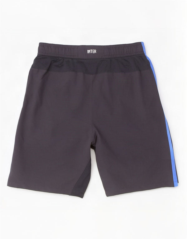 Nike Boys Inter Milan Sport Shorts 12-13 años Grande Negro Poliéster