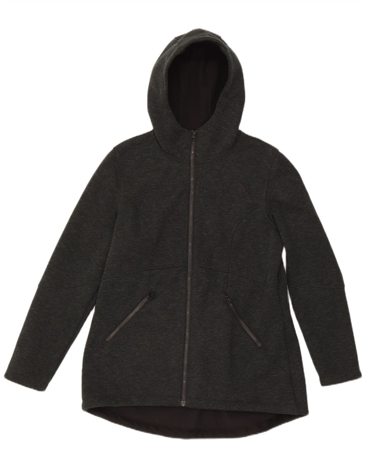 The North Face Sudadera con capucha y cremallera para mujer UK 46 Poliéster gris grande