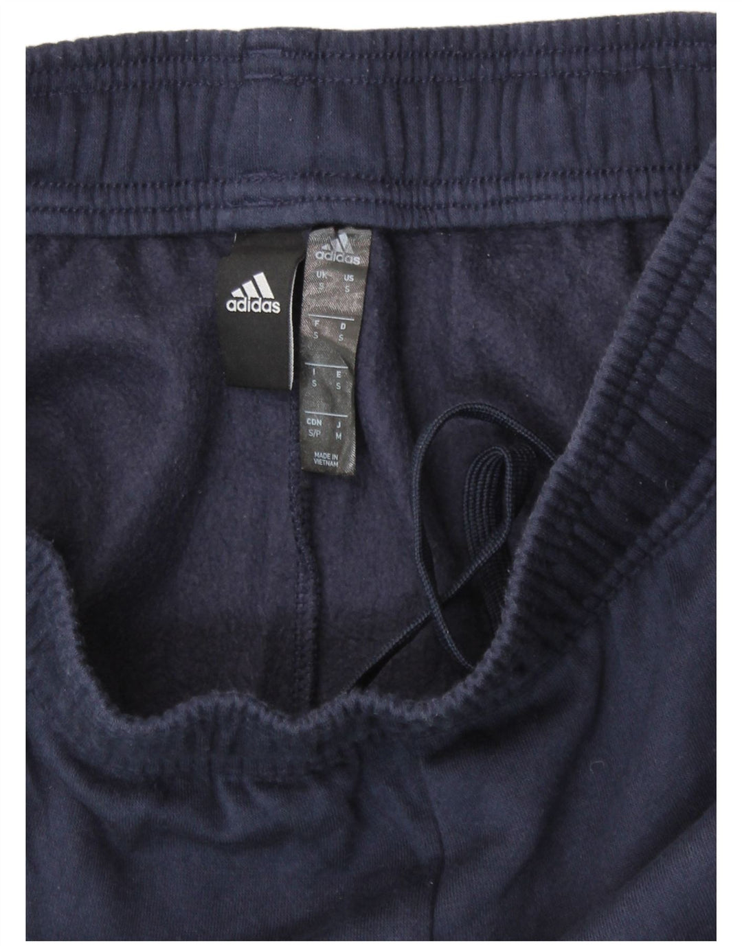 ADIDAS Pantalones de chándal para hombre Joggers Small Azul marino Colorblock Algodón