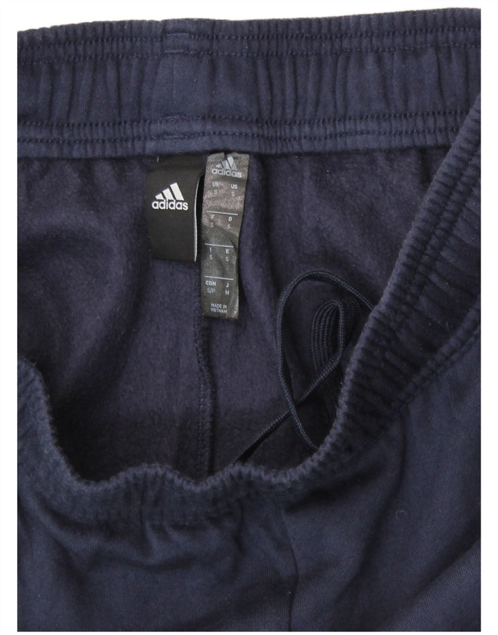 ADIDAS Pantalones de chándal para hombre Joggers Small Azul marino Colorblock Algodón