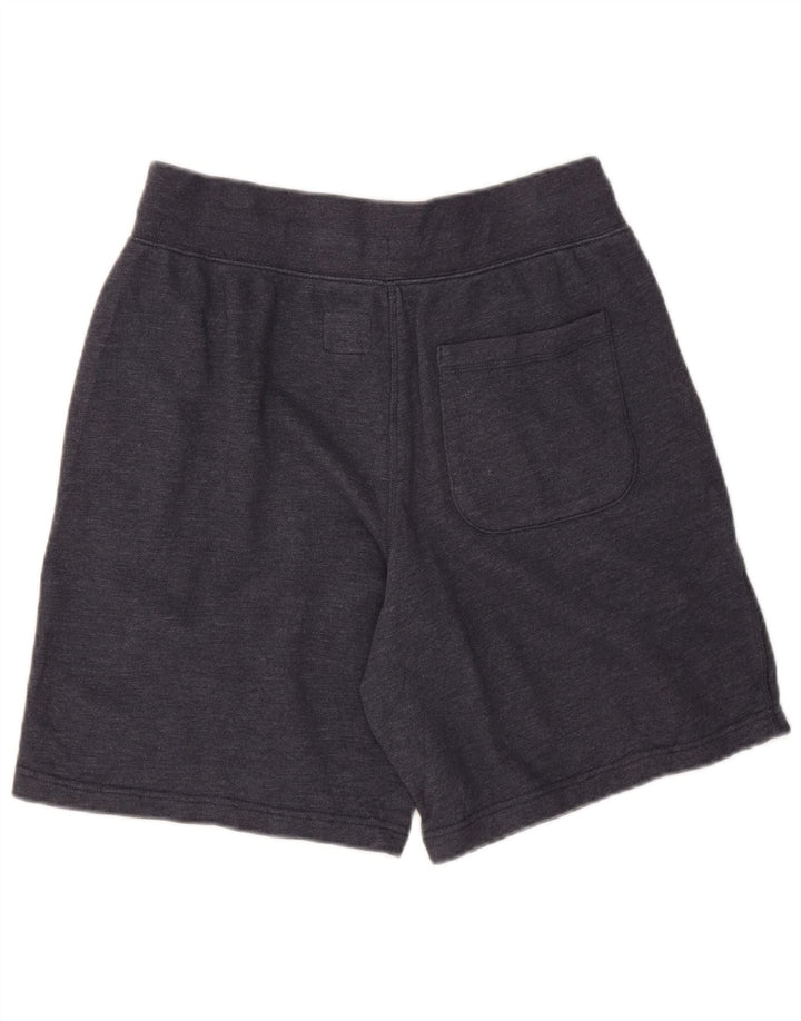 Champion Pantalones cortos deportivos para hombre de algodón azul marino mediano