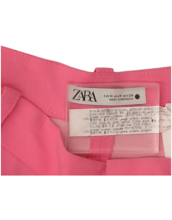 Zara Mujer Shorts Casual Mediano W28 Rosa Poliéster