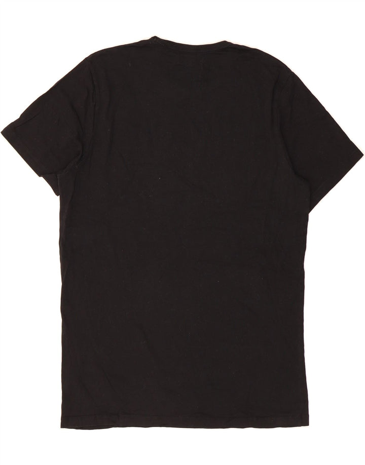 JACK & JONES Mens T-Shirt Top XL Black Cotton Vintage Jack & Jones and Second-Hand Jack & Jones from Messina Hembry 