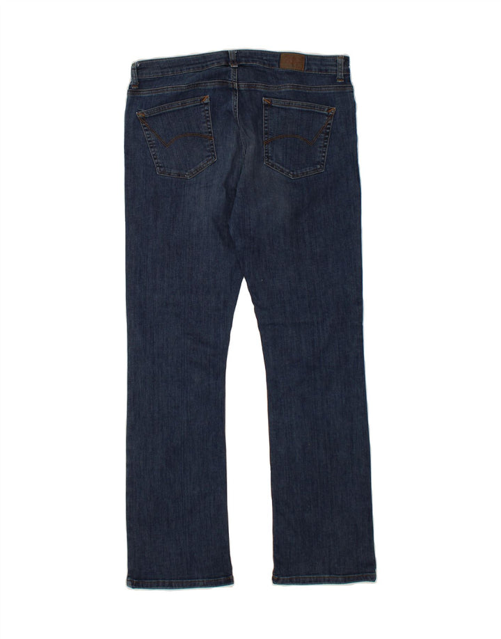 DICKIES Womens Bootcut Jeans US 12 Large W34 L32  Blue Cotton Vintage Dickies and Second-Hand Dickies from Messina Hembry 