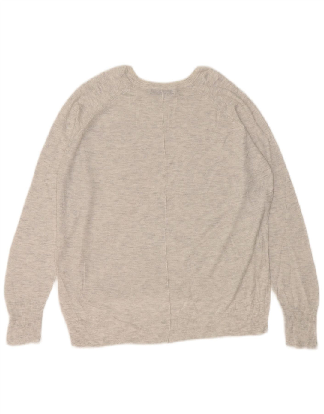 Zara - Jersey con cuello barco para mujer, talla 40, color gris medio