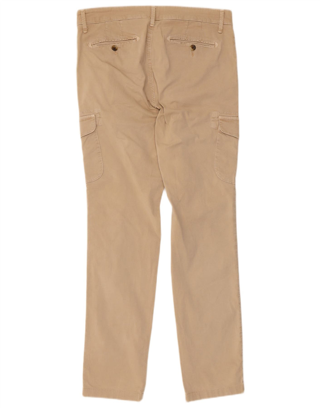 RIFLE Pantalones cargo ajustados para hombre W31 L30 Beige