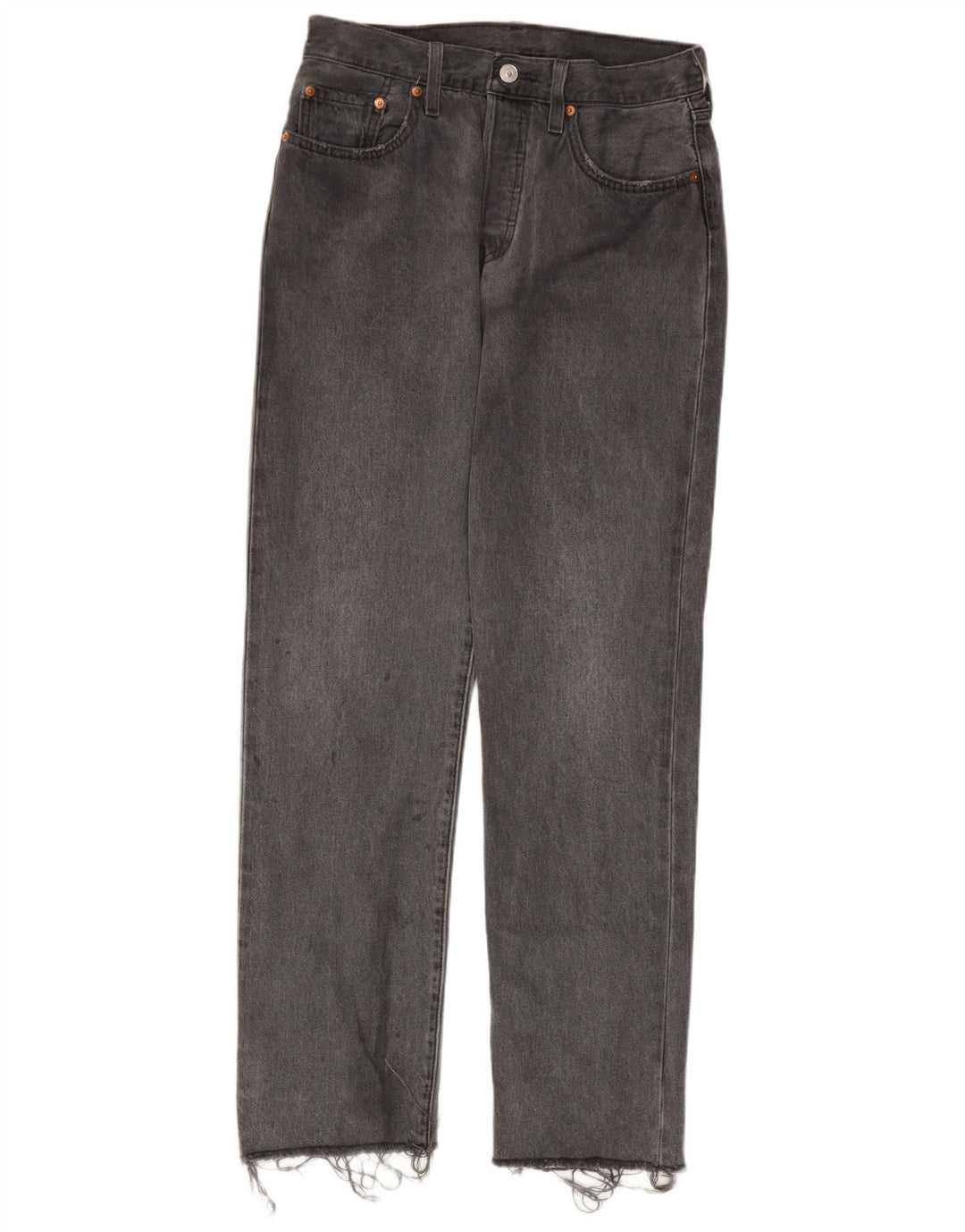 Levi's Vaqueros rectos 501 para hombre W27 L30 Algodón gris