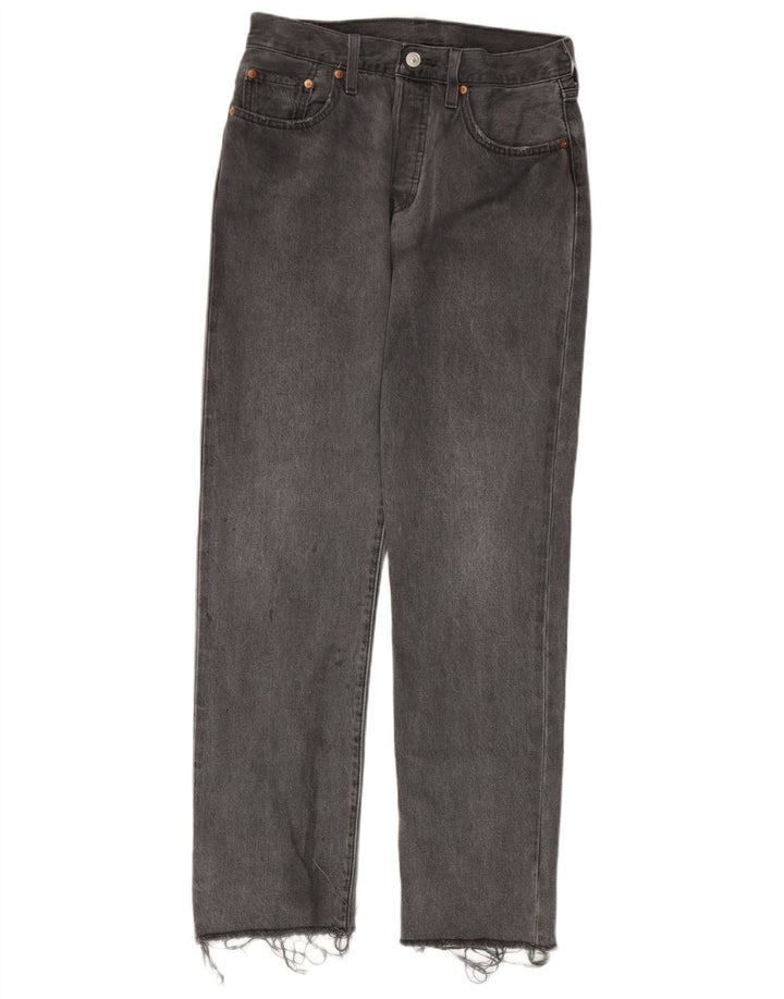 Levi's Vaqueros rectos 501 para hombre W27 L30 Algodón gris