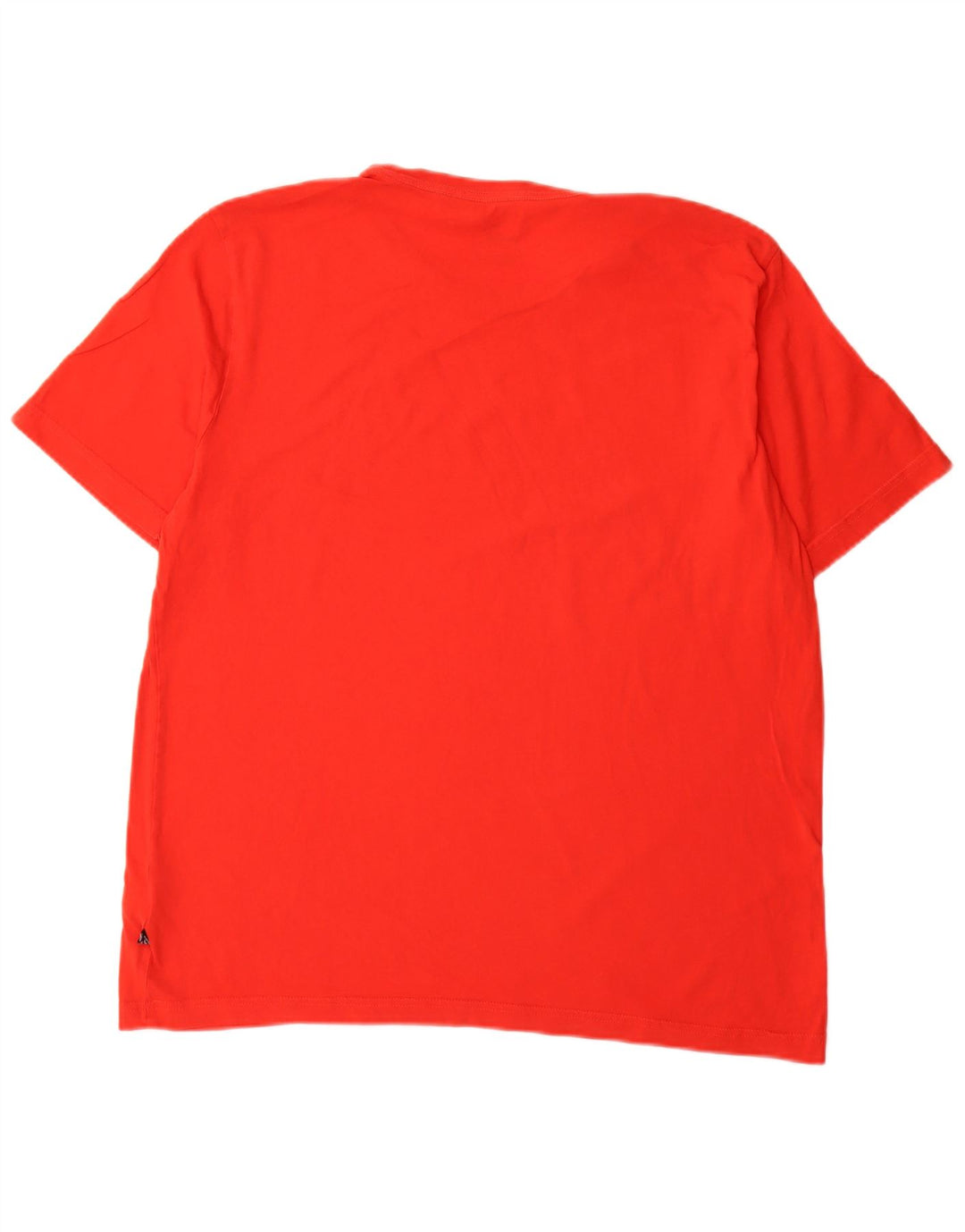Puma - Camiseta gráfica para hombre, talla grande, algodón rojo
