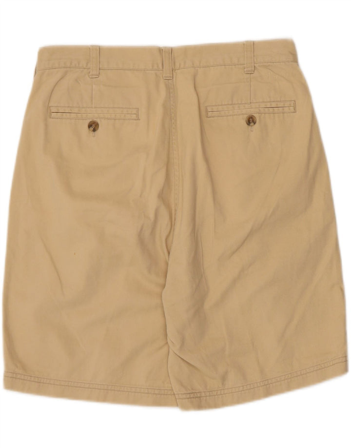 St. Bernard Mens Pegged Chino Shorts W32 Algodón Beige Medio