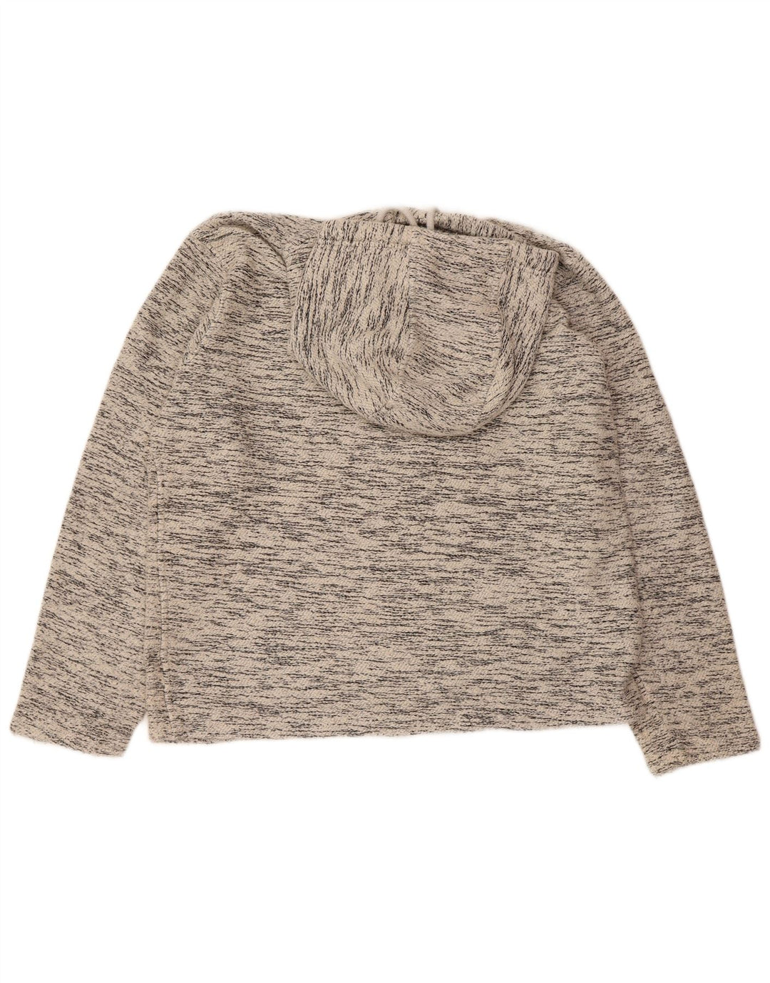 WEIRD FISH Jersey con capucha para hombre pequeño gris moteado