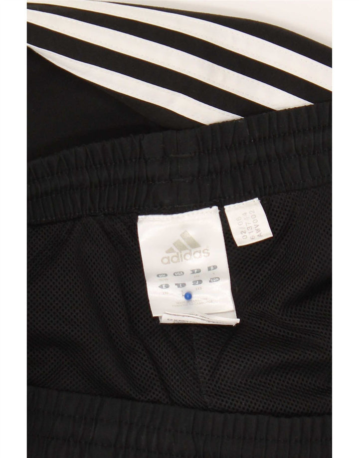 Adidas Pantalones de chándal para hombre ES 46/48 XL Negro Poliéster