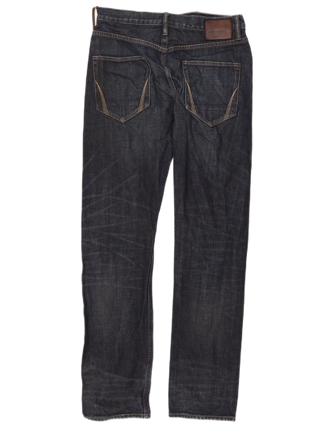 All Saints Jeans Slim Hombre W32 L33 Algodón Azul Marino