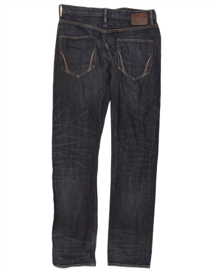 All Saints Jeans Slim Hombre W32 L33 Algodón Azul Marino