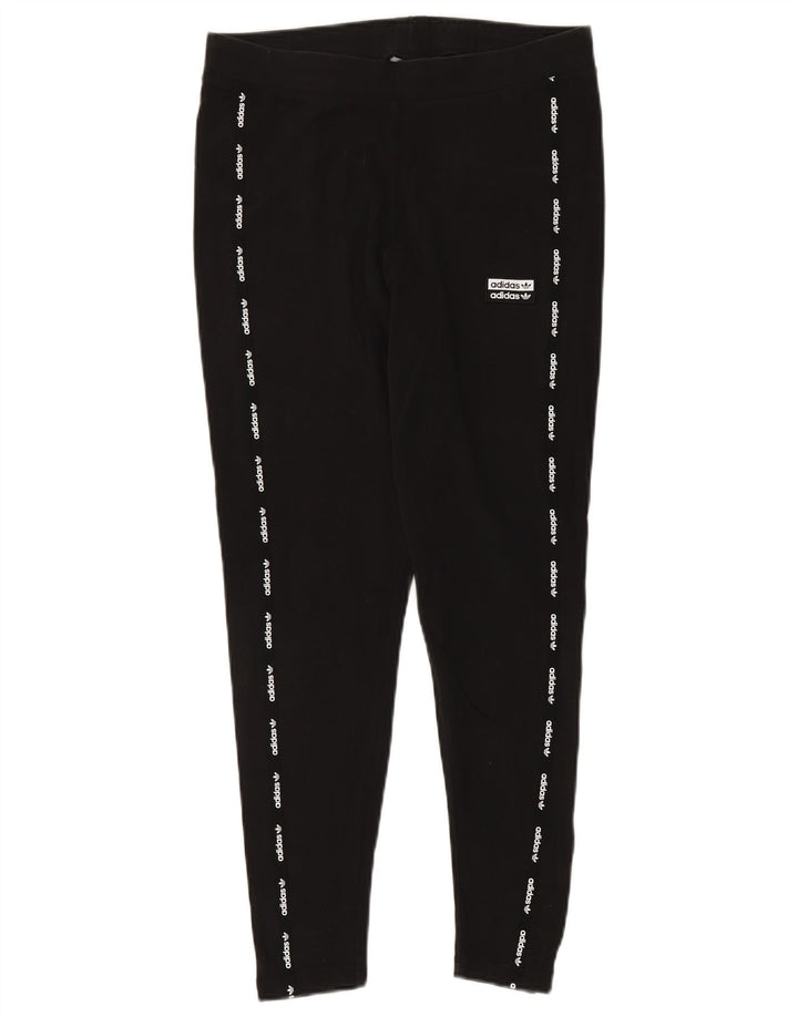 ADIDAS Leggings gráficos para mujer ES 40 XL Algodón negro