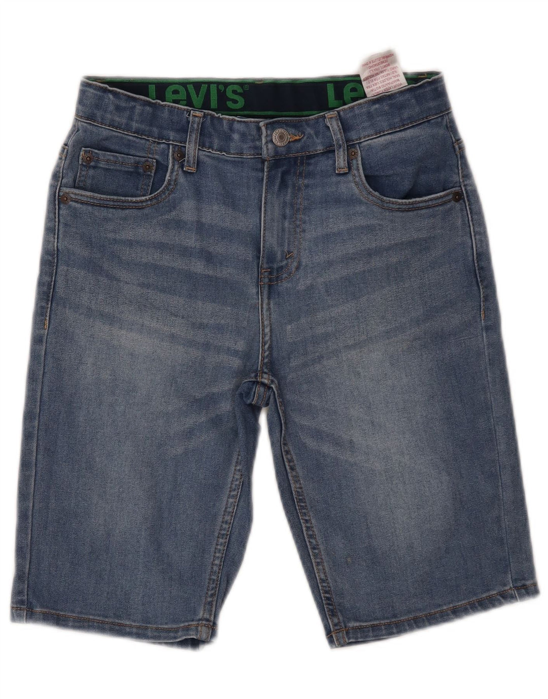 LEVI'S Shorts Vaqueros Niña 13-14 Años W26 Azul Algodón