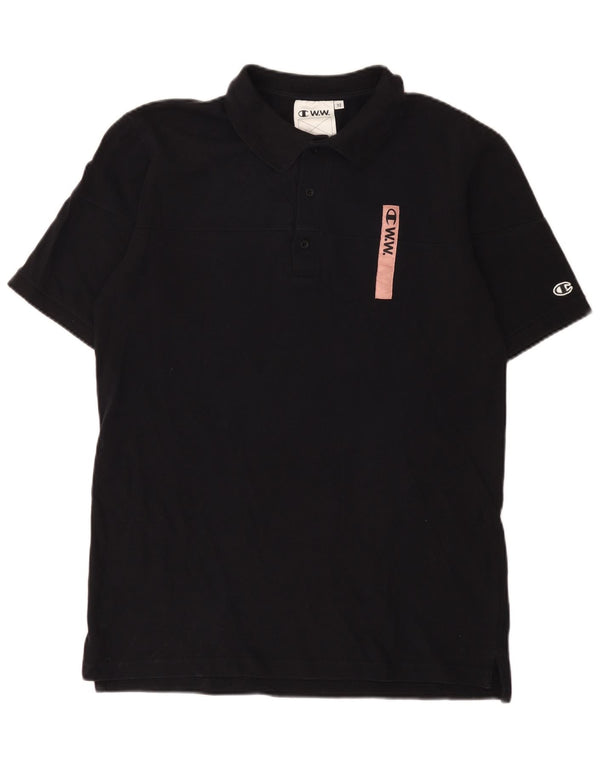 Champion Polo Hombre Algodón Azul Marino Mediano