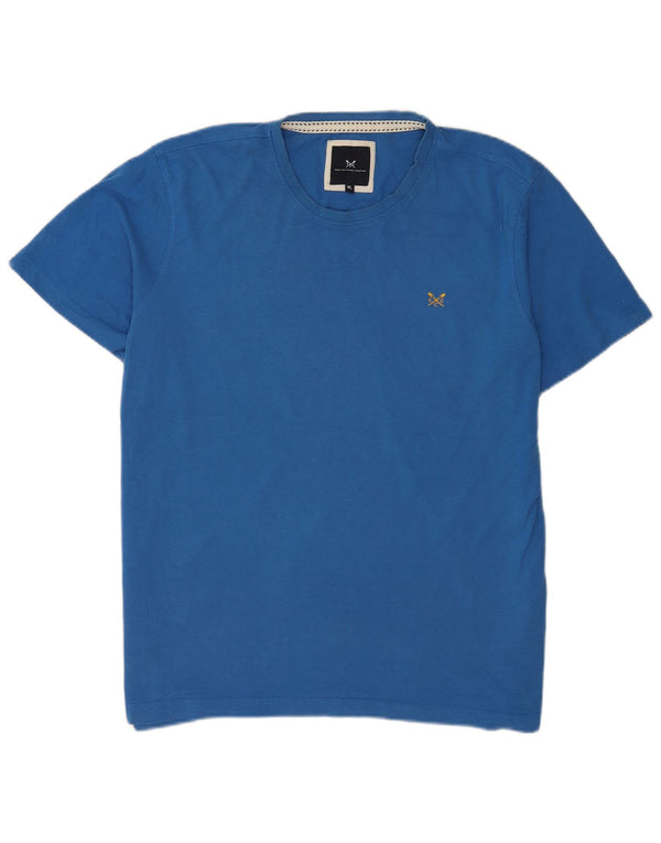 Crew Clothing Camiseta de manga corta para hombre Top XL Algodón azul