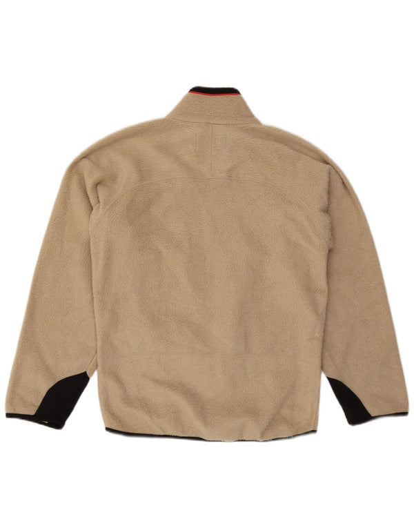 Fila Chaqueta polar para hombre UK 36 Small Beige Poliéster