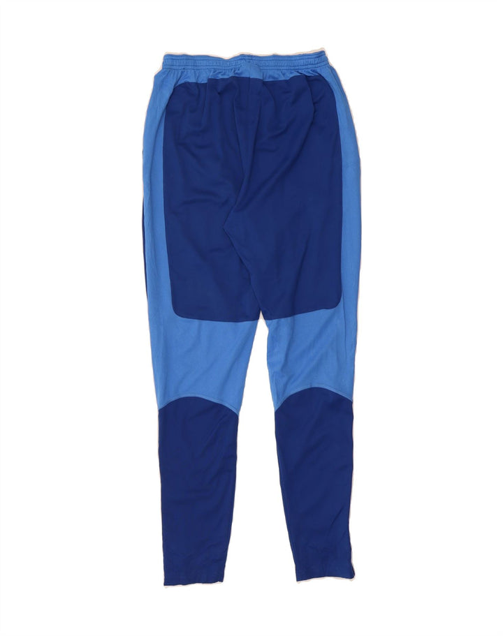 NIKE Mens Dri Fit Tracksuit Trousers Medium  Blue Colourblock Vintage Nike and Second-Hand Nike from Messina Hembry 