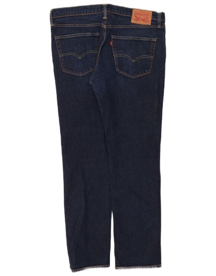 Levi's Hombre 511 Slim Jeans W36 L32 Algodón Azul Marino