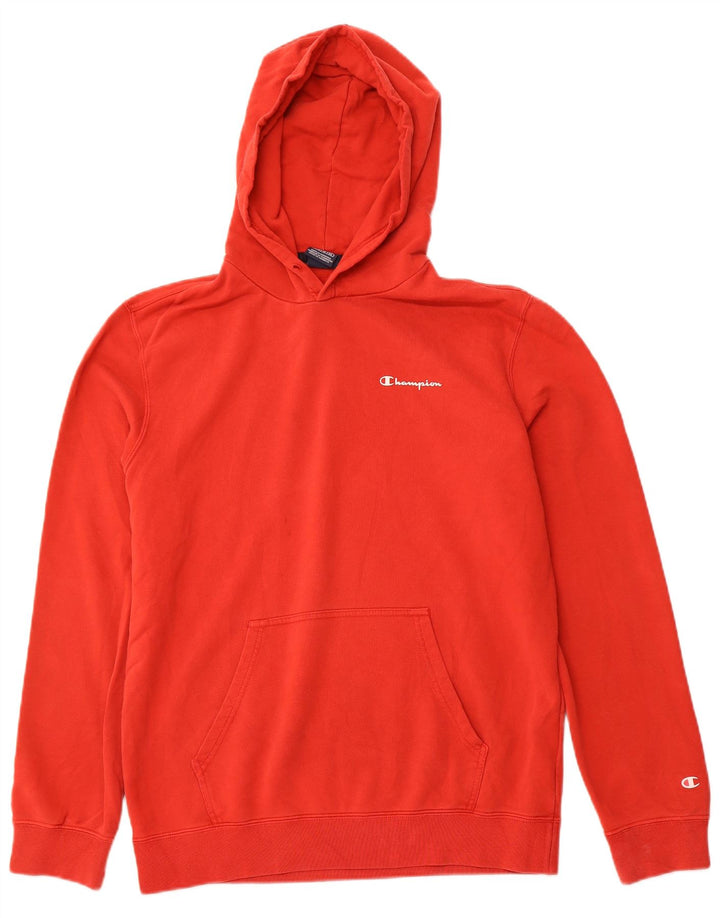 CHAMPION Sudadera con capucha para hombre XL Algodón rojo