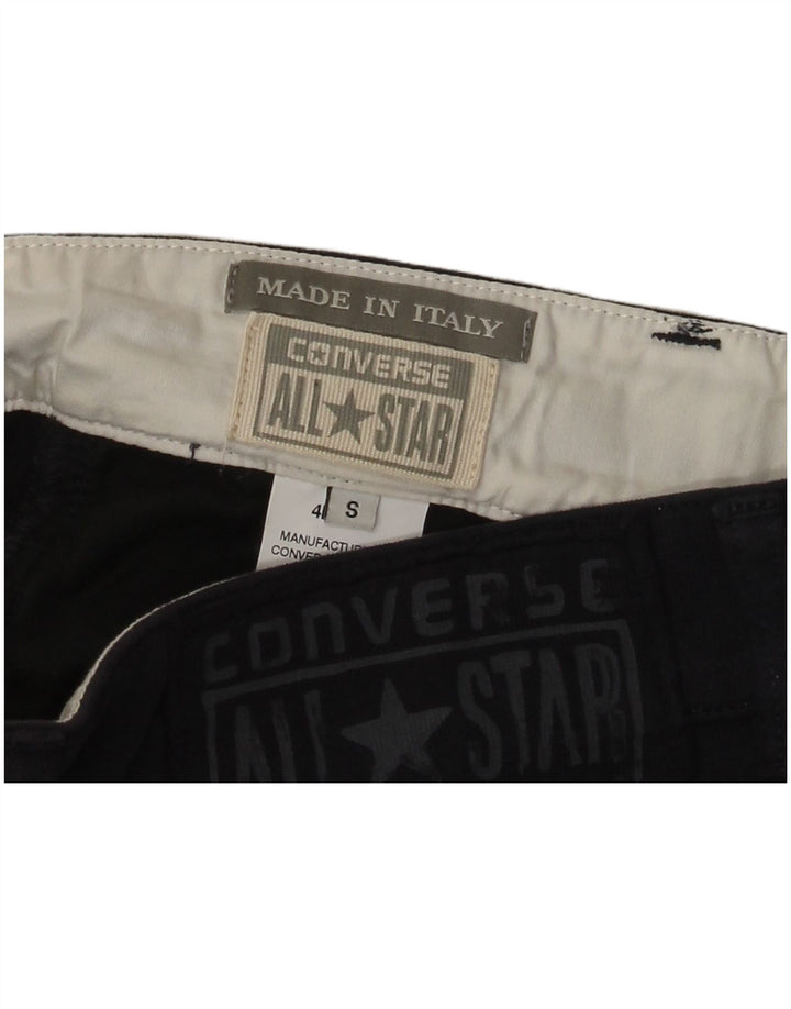 CONVERSE Pantalones cortos casuales para hombre pequeño W29 algodón azul marino