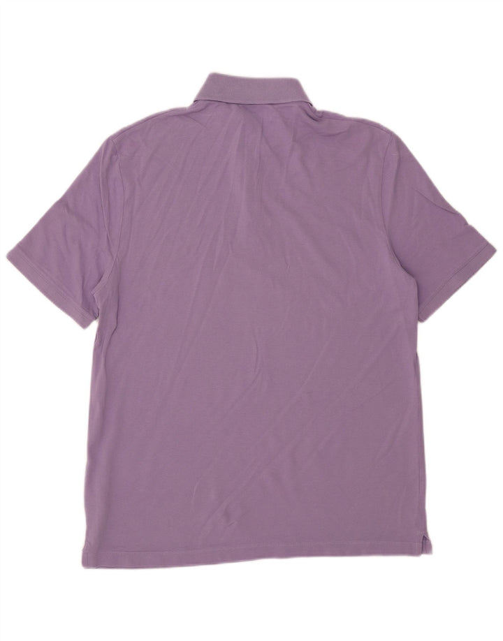 Cos Polo regular para hombre de algodón morado grande