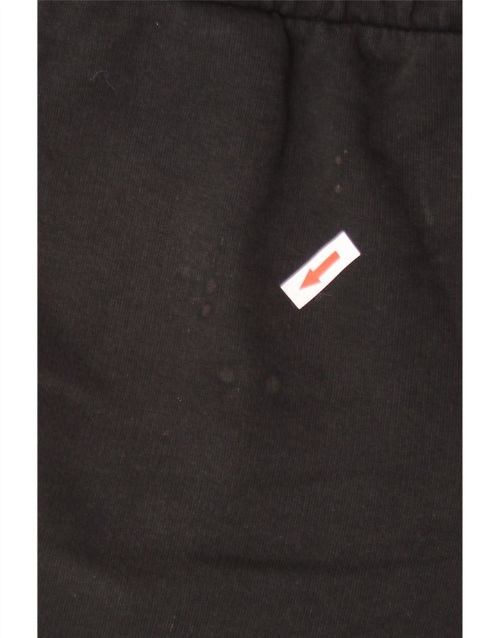 Puma - Pantalones cortos deportivos para mujer, talla 40, algodón negro mediano