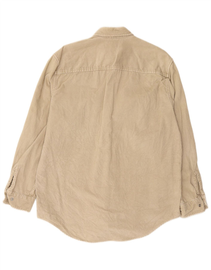 TIMBERLAND Camisa De Pana Para Hombre Algodón Beige Medio