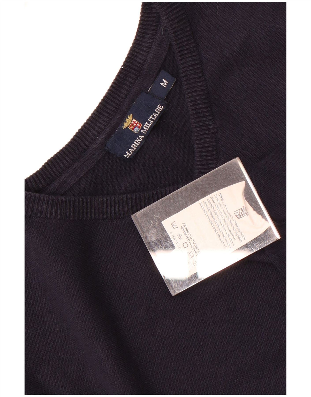 Marina Militare Chaleco Hombre Tank Top Medium Azul Marino Algodón