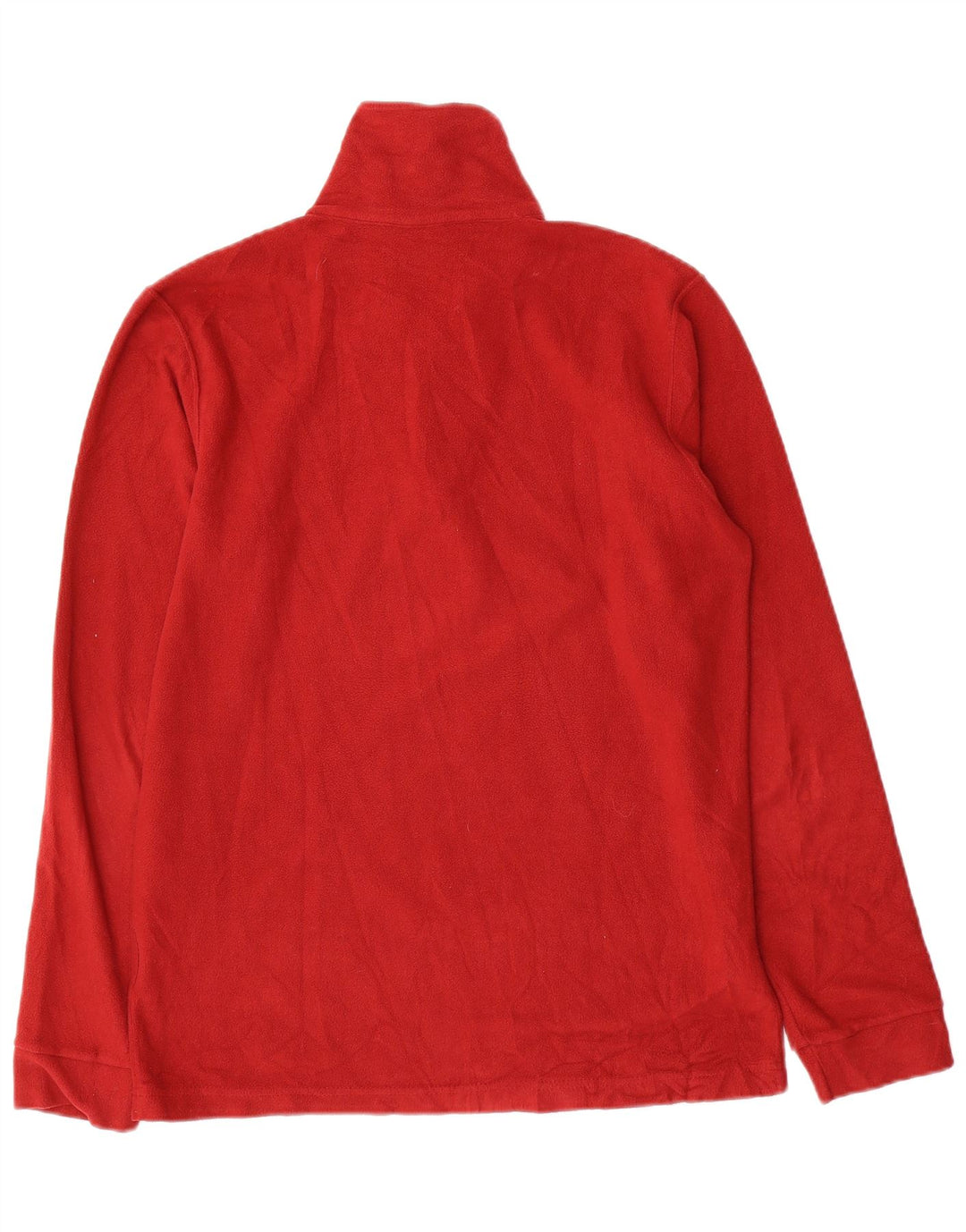 Champion Jersey De Polar Con Cuello Y Cremallera Para Hombre Rojo Mediano