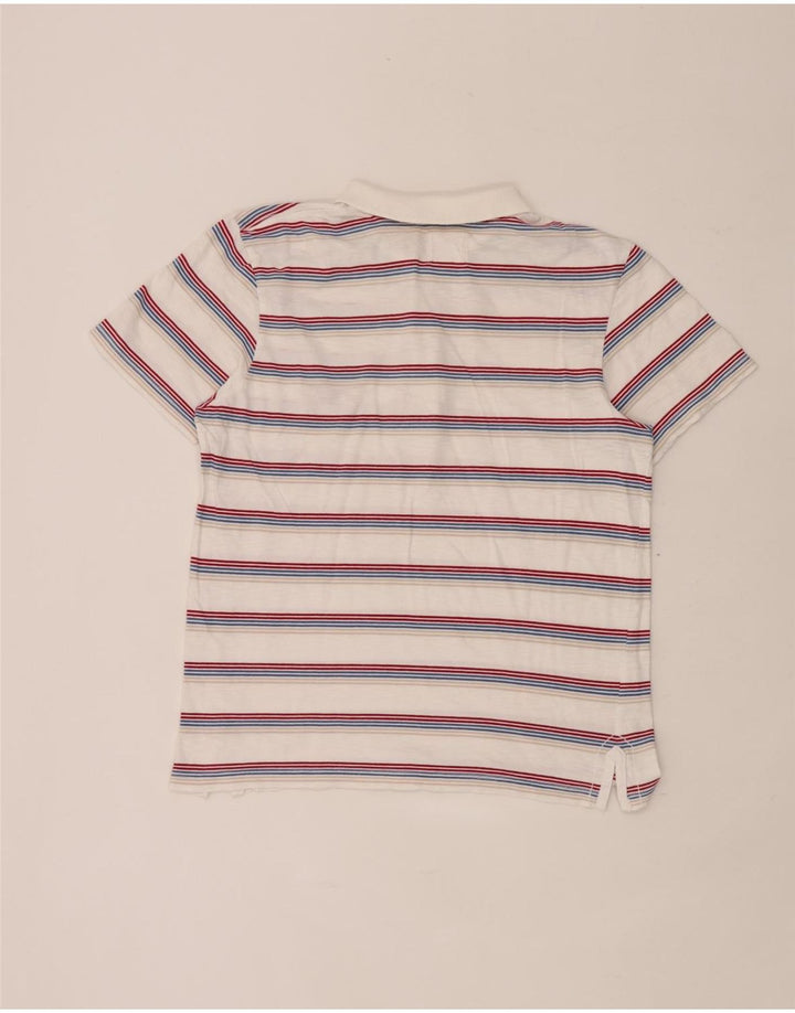 Wrangler Polo para Mujer UK 40 Mediano Rayas Blancas