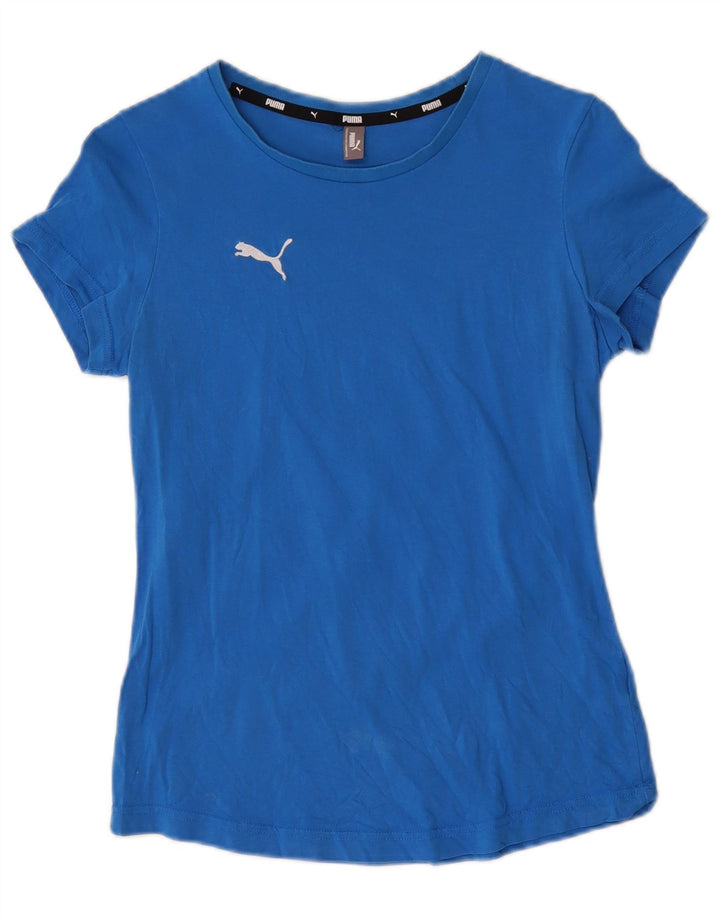 Puma Mujer Camiseta Top UK 8 Small Azul