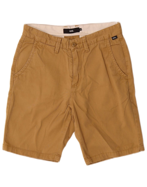 Vans Mens Chino Shorts W29 Pequeño Algodón Beige