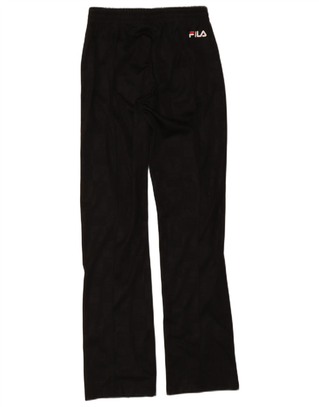Fila Pantalón De Chándal Gráfico Para Hombre XS Poliéster Negro