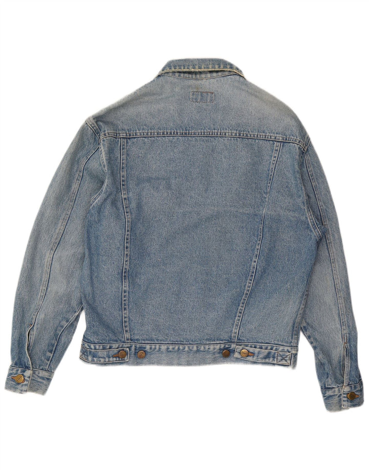 Stefanel Chaqueta vaquera para hombre UK 36 Small Azul