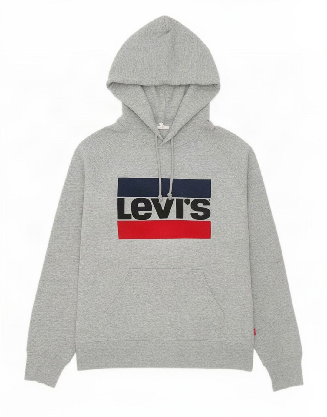 Levi's Hombre Sudadera Con Capucha Gráfica Jersey Pequeño De Algodón Gris