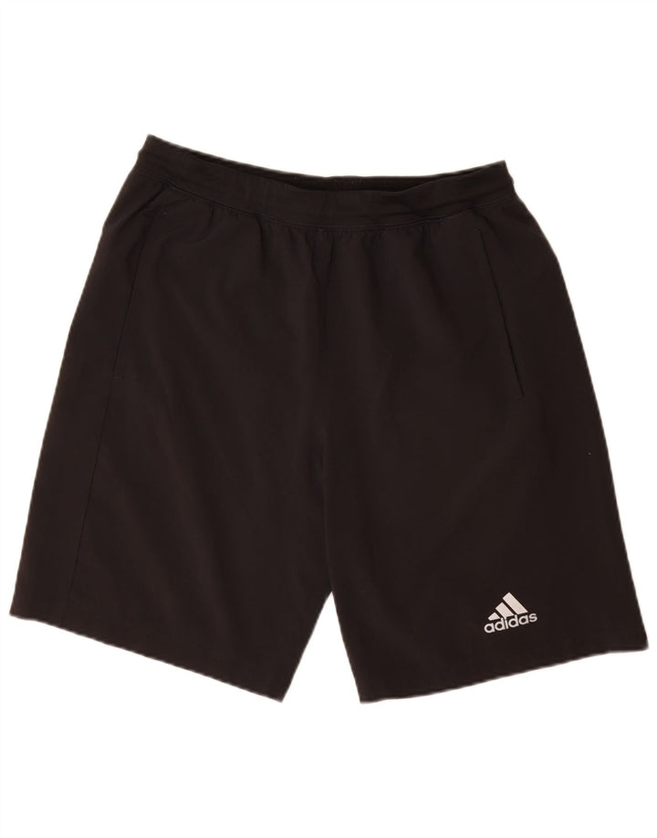 Adidas Mens Climalite Sport Shorts Medio Negro Poliéster