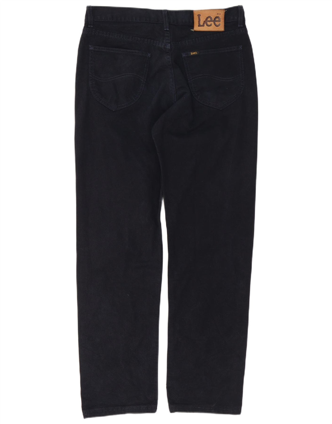 Vaqueros rectos para hombre Lee W34 L31 Algodón azul marino